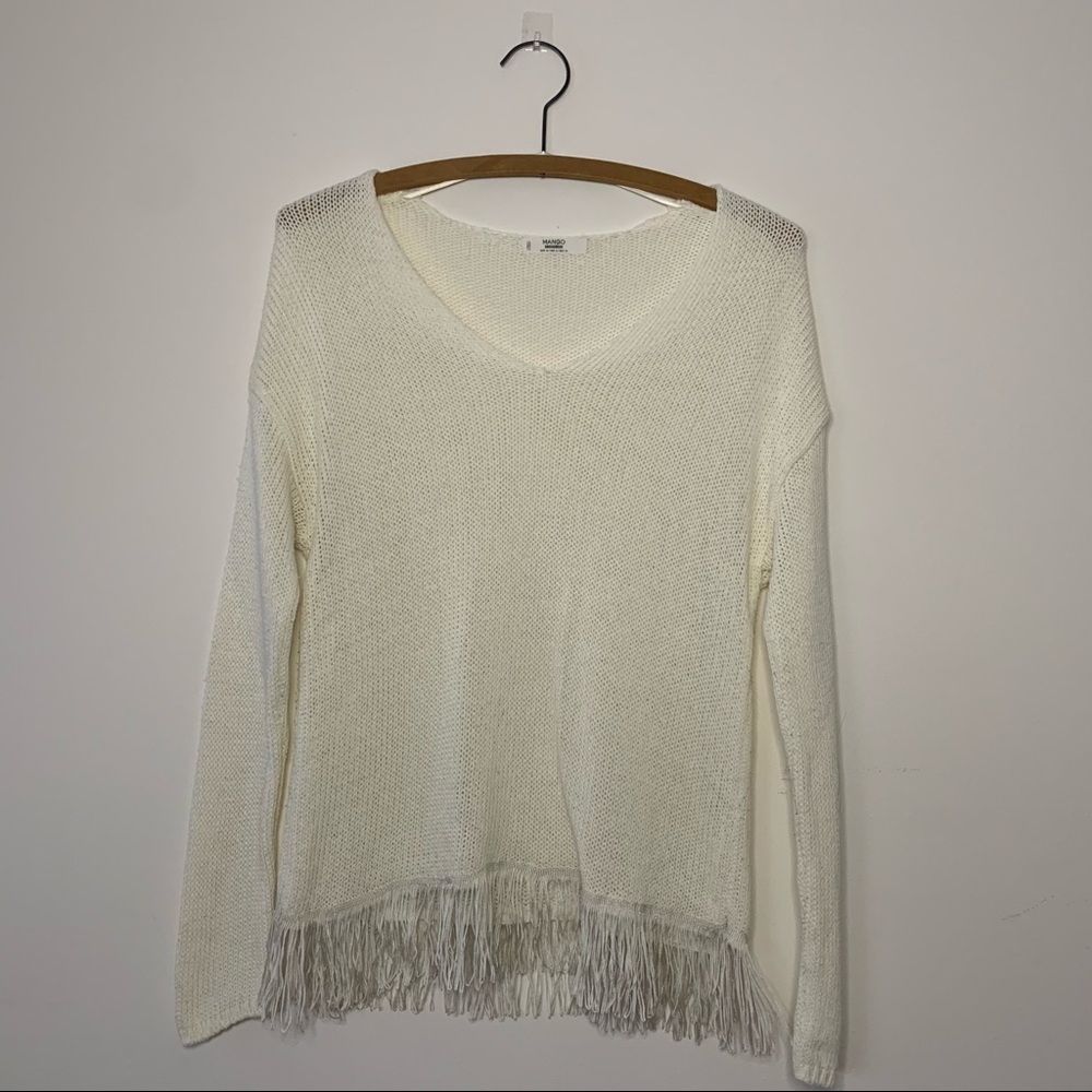 White Mango Sweater
